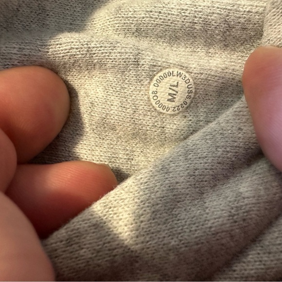 Lululemon x Orangetheory Scuba Hooded Half Zip Sweatshirt Womens M/L Gray - Picture 7 of 8